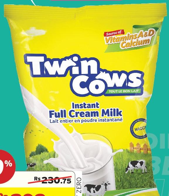 Twin Cows Full Cream Milk Powder 1kg