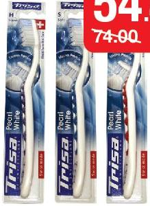 Trisa Pearl White Toothbrush