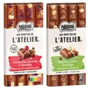 Nestlé Les Recettes de L'Atelier Chocolate Tablette 170g