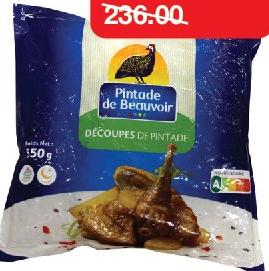 Découpes de Pintade IQF - Pintade de Beauvoir le sachet de 550g