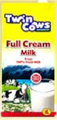 TWIN COWS Full Cream Milk UHT 1L