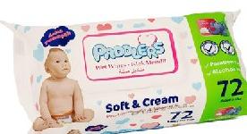 Paddlers Wipes Soft & Cream X 72