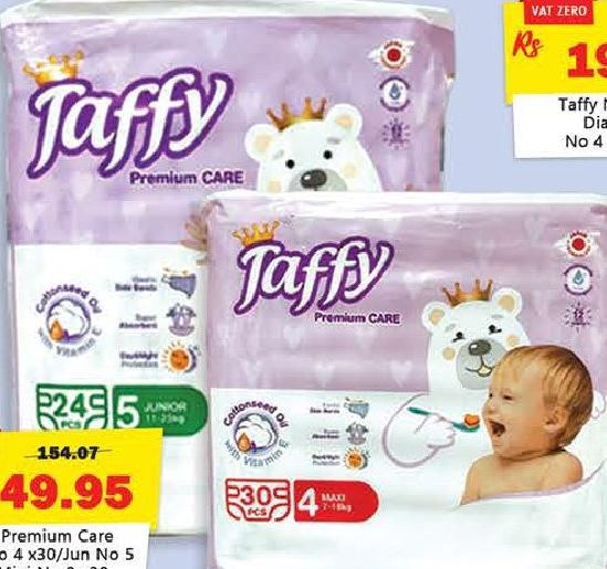 Taffy Premium Care Maxi No 4 x30/Junior No 5 x24/Mini No 2 x38