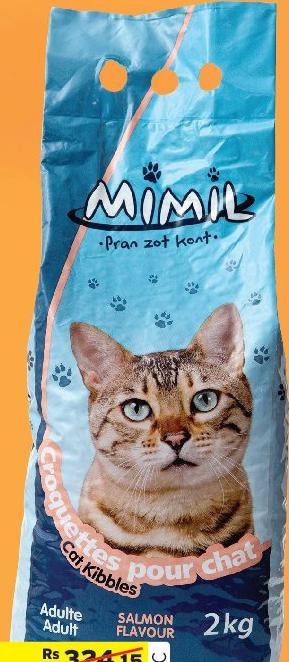 Mimil Dry Cat Pellets Salmon Flavour 2kg