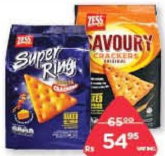 Zess Crackers Super Ring, Savoury Original 75 g