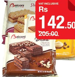 Balconi Choco Dessert / Tiramisu Mascarpone / Viennese / Strawberry Cake le paquet de 400g