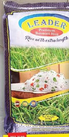 Leader Basmati Rice 20kg