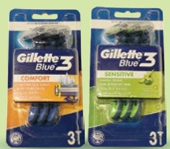 Gillette Blue 3 Disposable Razor Comfort/Sensitive
