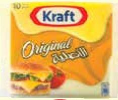 Kraft Singles Original/Light - 200g