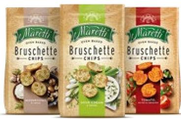 MARETTI BRUSCHETTE Oven Baked Chips 150g All Refs