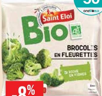 Saint Eloi Bio Brocolis en Fleurettes 600g