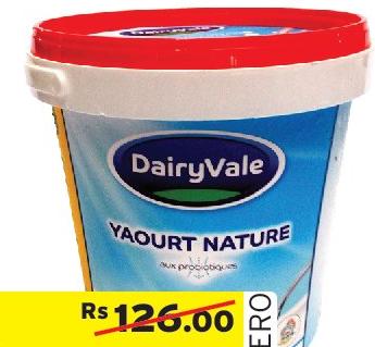 DairyVale Nature Sans Sucre / Sucré 1KG