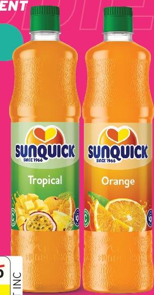 Sunquick Concentrated Drink 700ml (Except Sunquick Zero 700ml)