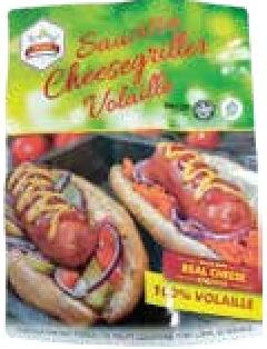 Chiko Cheesegriller Volaille Sausages Frais 500g