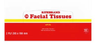 RITE BRAND Facial Tissue 100's 100's