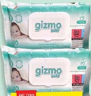 Gizmo Baby Wet Wipes x60