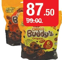Choco Buddy's Original / Double Chocolate Cookies le paquet de 208g