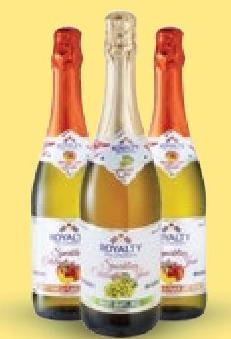 ROYALTY Sparkling Drink 750ml All Refs