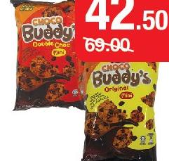 Choco Buddy's Cookies Miaow Miaow Original / Double Chocolate le paquet de 150g