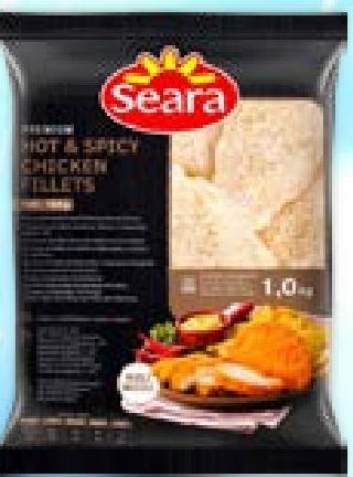 SEARA Chicken 1kg (Thigh Karaage/Flaming Chunks/ Hot & Spicy Fillets)