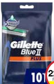 Gillette Blue II Plus 10 Ct