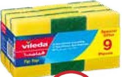 Vileda Tip Top Sponges x9