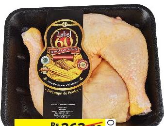 Label 60 Whole Chicken Legs 500g