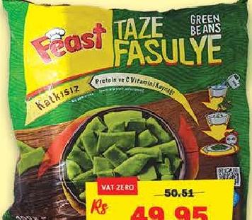 Feast IQF Green Beans 450g