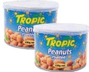 Tropic Peanut Roasted 150g
