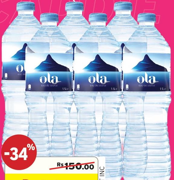 Ola Eau de Source 1.5L Pack of 6