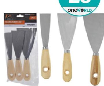 FX Tools Scraper Set of 3pcs