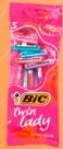 BIC Twin Lady 2-blade disposable razors, pack of 5