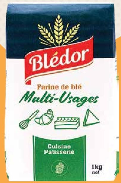 Blédor Farine de Blé Multi-Usages 1kg