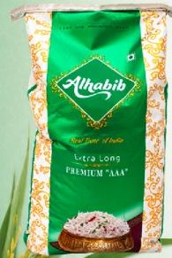 Al Habib Riz basmati XXL Premium, Le sachet de 20 kg