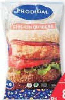 Prodigal 8 Uncoated Chicken Burgers 400 g