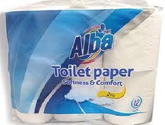 Alba Toilet Paper x12 Rolls