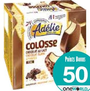 Adélie Mini Colosse Chocolat au Lait / Blanc / Amandes 6 x 60ml