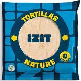 IZI Tortillas Nature x8 25cm 480g