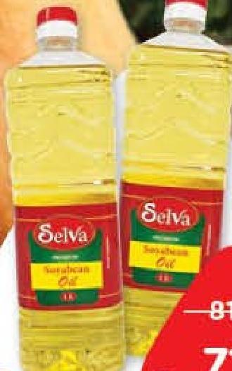 Selva Pure Soya Bean Oil Premium Quality 1 L