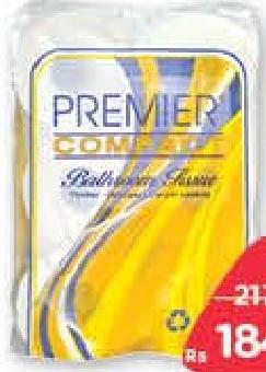Premier 6 Compact Toilet Paper Rolls