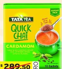 TATA TEA Quick Chai Cardamom 10 Sachets