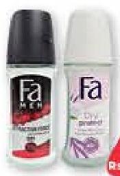 Fa Deodorant Roll-On Toute la Gamme 50 ml