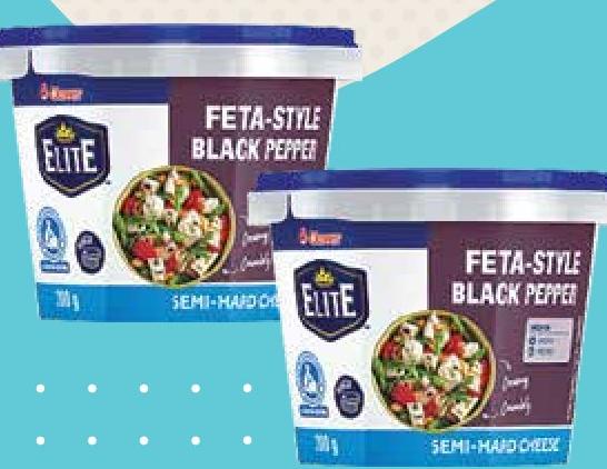 Clover Feta-Style Black Pepper / Traditional Herbes 200g