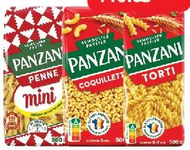 Panzani Pasta Mini Penne / Coquillette / Torti le paquet de 500g