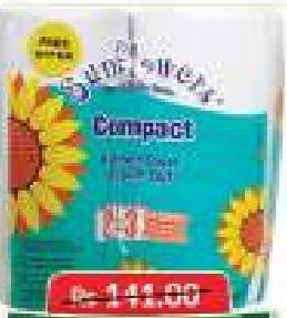 SUNFLOWERS Compact Kitchen Towel X2 Rolls