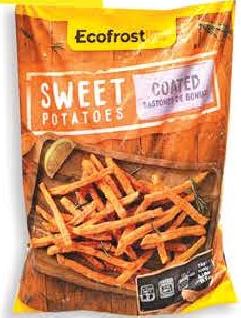 Ecofrost Sweet Potato Fries Without Skin 1kg