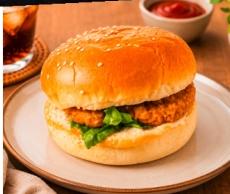 Breaded Chicken Fillet Burger