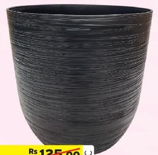 Plastic Flower Pot 15.9 X 16.7CM