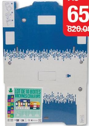 Colored Binders 80mm x10