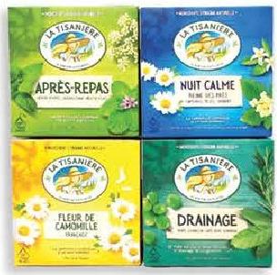 La Tisaniere Tea Bag 37.5g (4 Refs)
